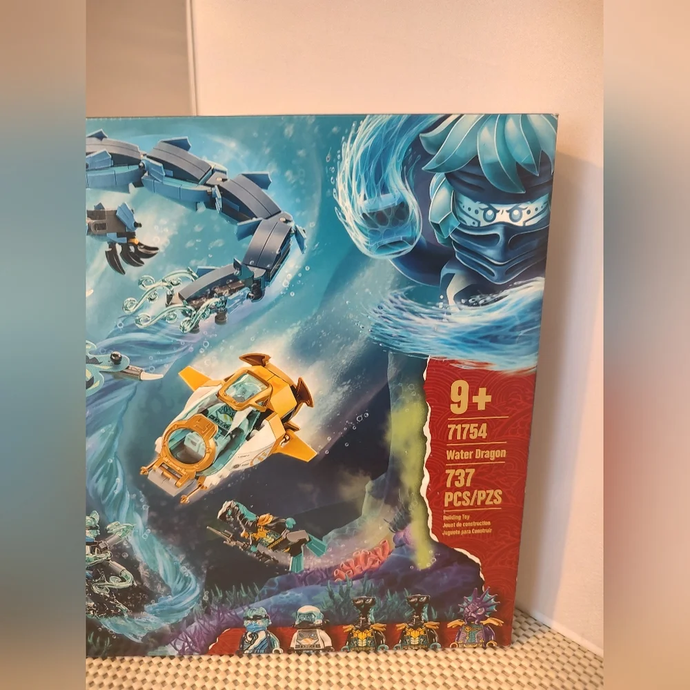 LEGO Ninjago Water Dragon 71754 NWT Building Toy Set - Picture 4 of 4